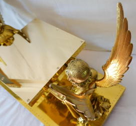 Antique Brass Angel Tabor 9065